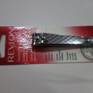 REVLON Toenail Clip Sharp Curved Blades  New